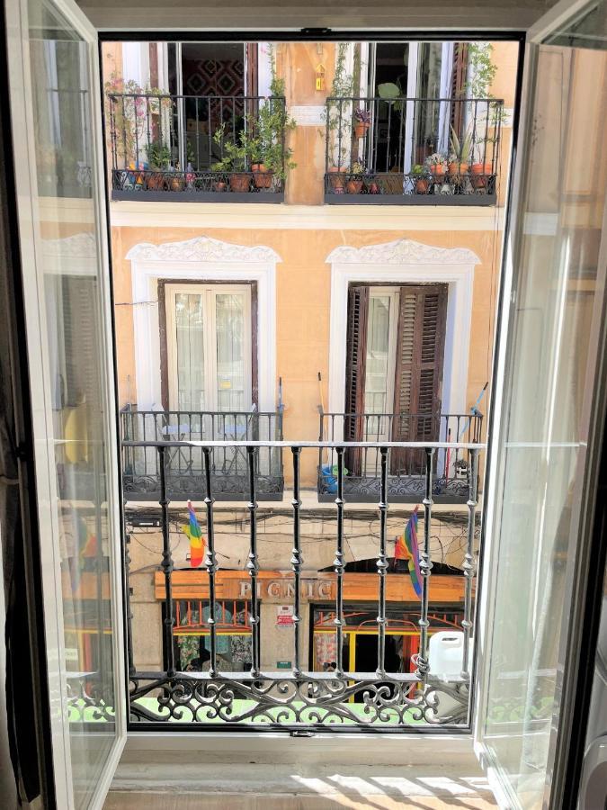 Apartamento Exterior Con Balcon En El Corazon De Chueca, Gran Via Madrid Buitenkant foto