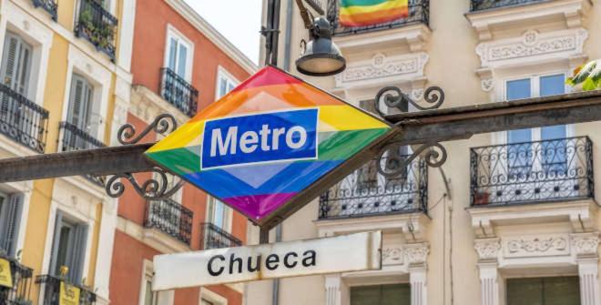 Apartamento Exterior Con Balcon En El Corazon De Chueca, Gran Via Madrid Buitenkant foto